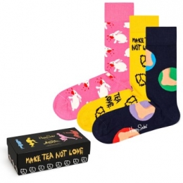Happysocks3stuksMontyPythonGiftBoxActie