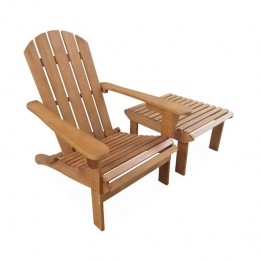 sweeek-Adirondacktuinstoelmetvoetenbank