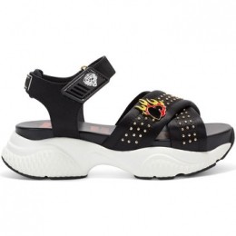 SandalenEdHardyFlamingsandalblack