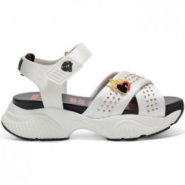 SandalenEdHardyFlamingsandalwhite