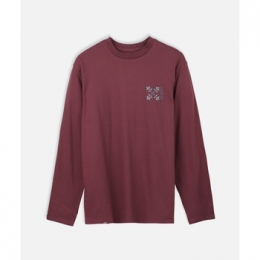 T-ShirtLangeMouwOxbowBiologischkatoenenT-shirtmetlangemouwenTILE