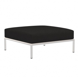 HoueLevel2OttomanvoetenbankwhiteframeChar