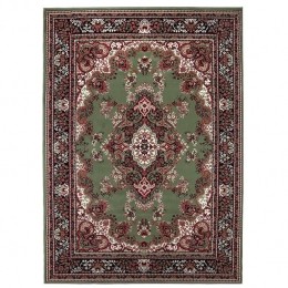 Interieur05VintagevloerkleedNainPerzischGroen