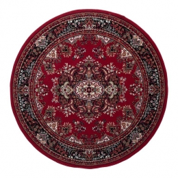 Interieur05-RondVloerkleed-Nain-Polypropyleen-Perzischrood