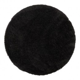 Interieur05VloerkleedHoogpoligFenderZwartRond200cm