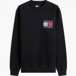 SweaterTommyJeansTJMREGRWBFLAGCREWEX