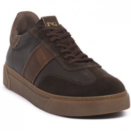 LageSneakersNeroGiardiniNEROGIARDINI300MORO