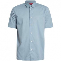 OverhemdKorteMouwBOSSEborKorteMouwRechteShirts