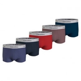 CalvinKlein5stuksModernCottonTrunksActie