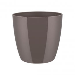 BloempotBrusselsdiamondrond20cmoysterpearl-Elho