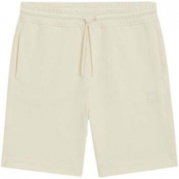KorteBroekBOSSRegularFitSewalkSweatShortsOpenYellow