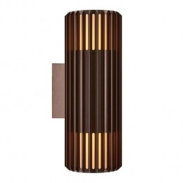 NordluxBuitenlampAludraseaside2lichtswandbruinmetallic