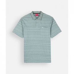 PoloShirtKorteMouwOxbowJacquardpolometkortemouwenSICK
