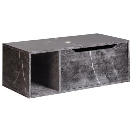 Beliani-CASCAVEL-Badkamerkast-Zwart-80x40cm-MDP