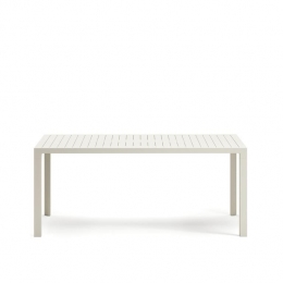 KaveHome-Culipbuitentafelvanaluminiummetwitteafwerking180x