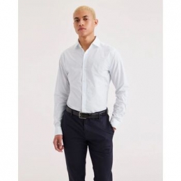 OverhemdLangeMouwDockersA42850003CRAFTEDWOVENSHIRT-LUCENTWHITE