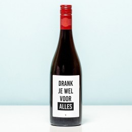 WijnflesDrankjewelvooralles-RoodMerlot
