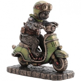 BeeldjesSignesGrimaltSteampunk-ScooterCat