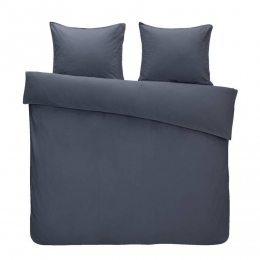 LeenBakker-ComfortDekbedovertrekDaan-200x200220Cm-Katoen-Blauw