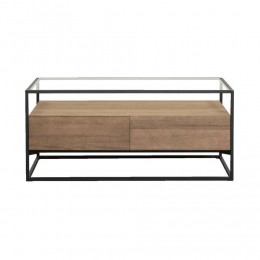 LeenBakker-SalontafelMichel-103x57x45Cm-MDF-Bruin