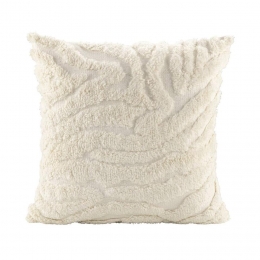 LeenBakker-SierkussenIvanie-Off-white-45x45Cm-PolyesterKatoen-Wit
