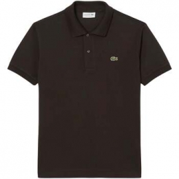 PoloShirtKorteMouwLacosteClassicFitPoloShirtBrown