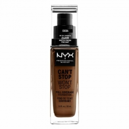 2ehalveprijsNYXCantStopWontStopFoundationCocoa30ml