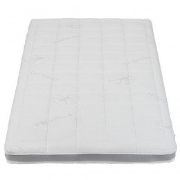 LeenBakker-TopmatrasElin-Comfortschuim-80x200x10Cm-Polyester-Wit