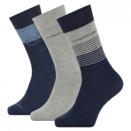 CalvinKlein3stuksSawyerCrewSockActie