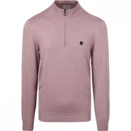 SweaterNoExcessHalfZipTruiMauve
