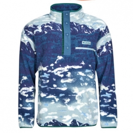 FleeceJackColumbiaHELVETIAIIPRINTEDHALFSNAPFLEECE