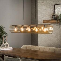 LifestyleFurnHanglampWessleyAmberglasenArticblack5-lamps-Articzwart