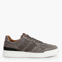 HerenSneakerElslooDonkertaupe