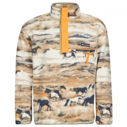 FleeceJackColumbiaHELVETIAIIPRINTEDHALFSNAPFLEECE