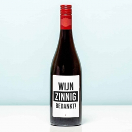WijnflesWijnzinnigbedankt-RoodMerlot