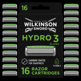 WilkinsonWilkinsonSwordHydro3Scheermesjes-16stuksVoordeelverpakkingJaarverpakking