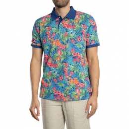 PoloShirtKorteMouwGantBedruktpoloshirt