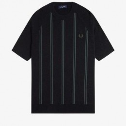 T-shirtFredPerrySTRIPEKNITTEDT-SHIRT
