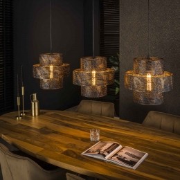 LifestyleFurnHanglampJaamalBurnedfinish3-lamps-Zwartbruin