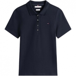 PoloShirtKorteMouwTommyHilfiger1985SlimPiqueSs
