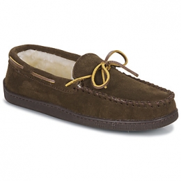 MocassinsMinnetonkaPILELINEDHARDSOLE