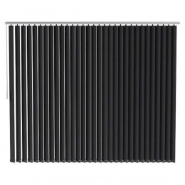 LeenBakker-FenstrLamellenStofMilaanVerduisterend-Antraciet20703-Polyester-Grijs-200x10x10Cm