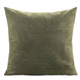 LeenBakker-WoonkussenClint-Olijf-60x60Cm-Polyester-Groen