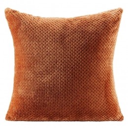 LeenBakker-WoonkussenIlona-Caramel-60x60Cm-Polyester-Bruin