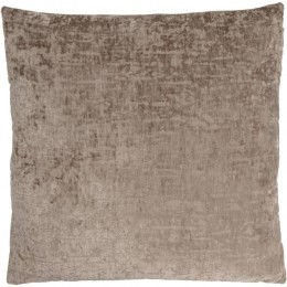 LeenBakker-WoonkussenRuna-60x60Cm-Polyester-Taupe-10x60x60Cm