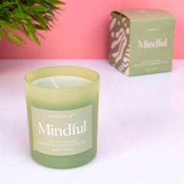 Wellnessgeurkaars-Mindfulgroen