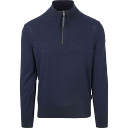 SweaterStateOfArtHalfZipTruiNavy