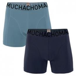 Muchachomalo2stuksCottonStretchSolidBoxerActie