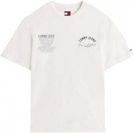 T-shirtKorteMouwTommyJeansGraphicBoroughsT-ShirtEcru