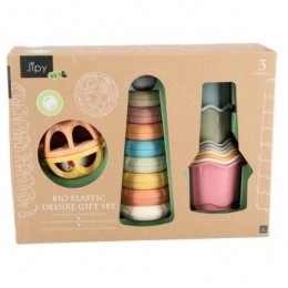 JipyBioplasticDeluxeGiftsetStapeltorenBadStapelbekers